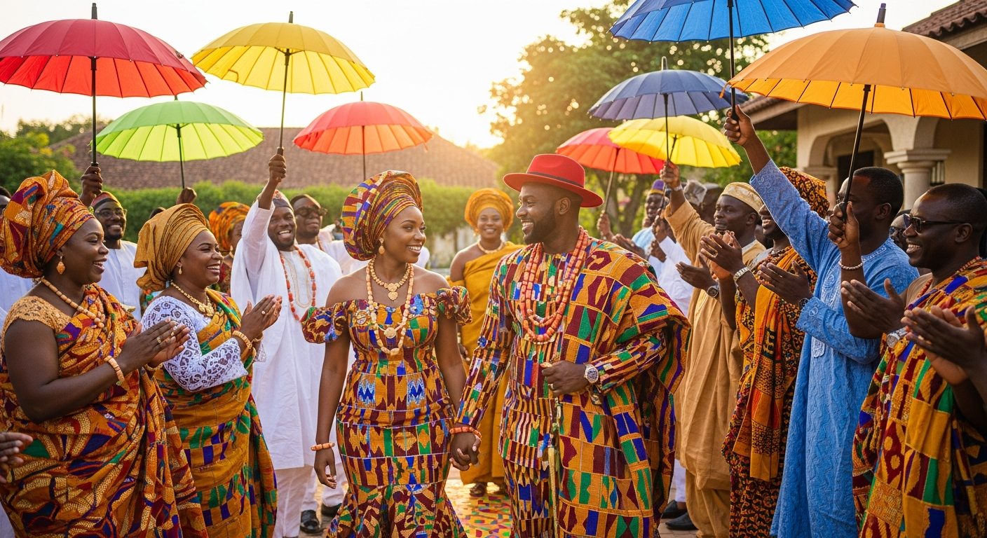 Fante traditional wedding